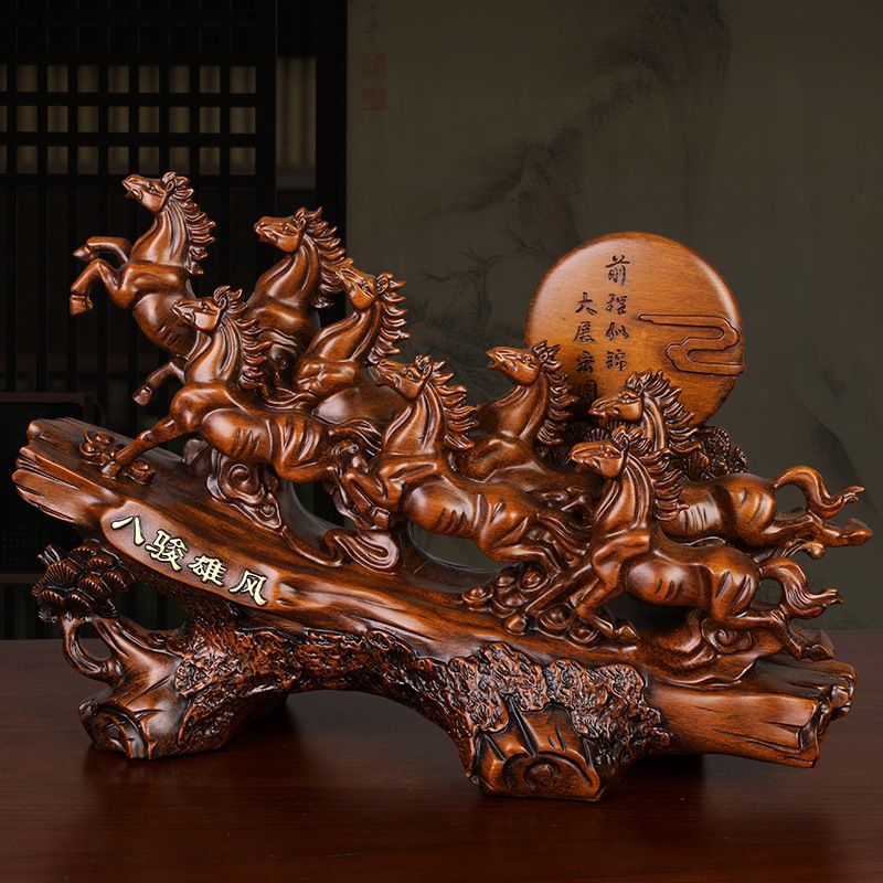 PAJANGAN Kuda Pajangan Fengshui Kuda Pajangan 8 Kuda Pajangan Fengshui Patung Kuda Pajangan Kantor