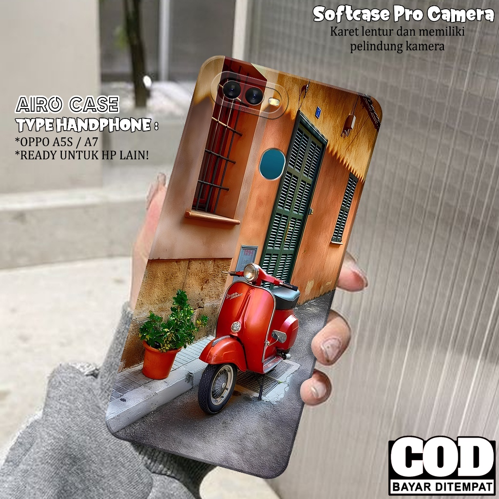 Case OPPO A5S/A7 Terbaru - Softcase OPPO A5S/A7 - Fashion Case PESPA - Casing OPPO A5S/A7 - Softcase