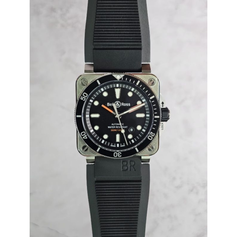 Jam Tangan Bell & Ross BR 03-92  Diver 09130 Clone
