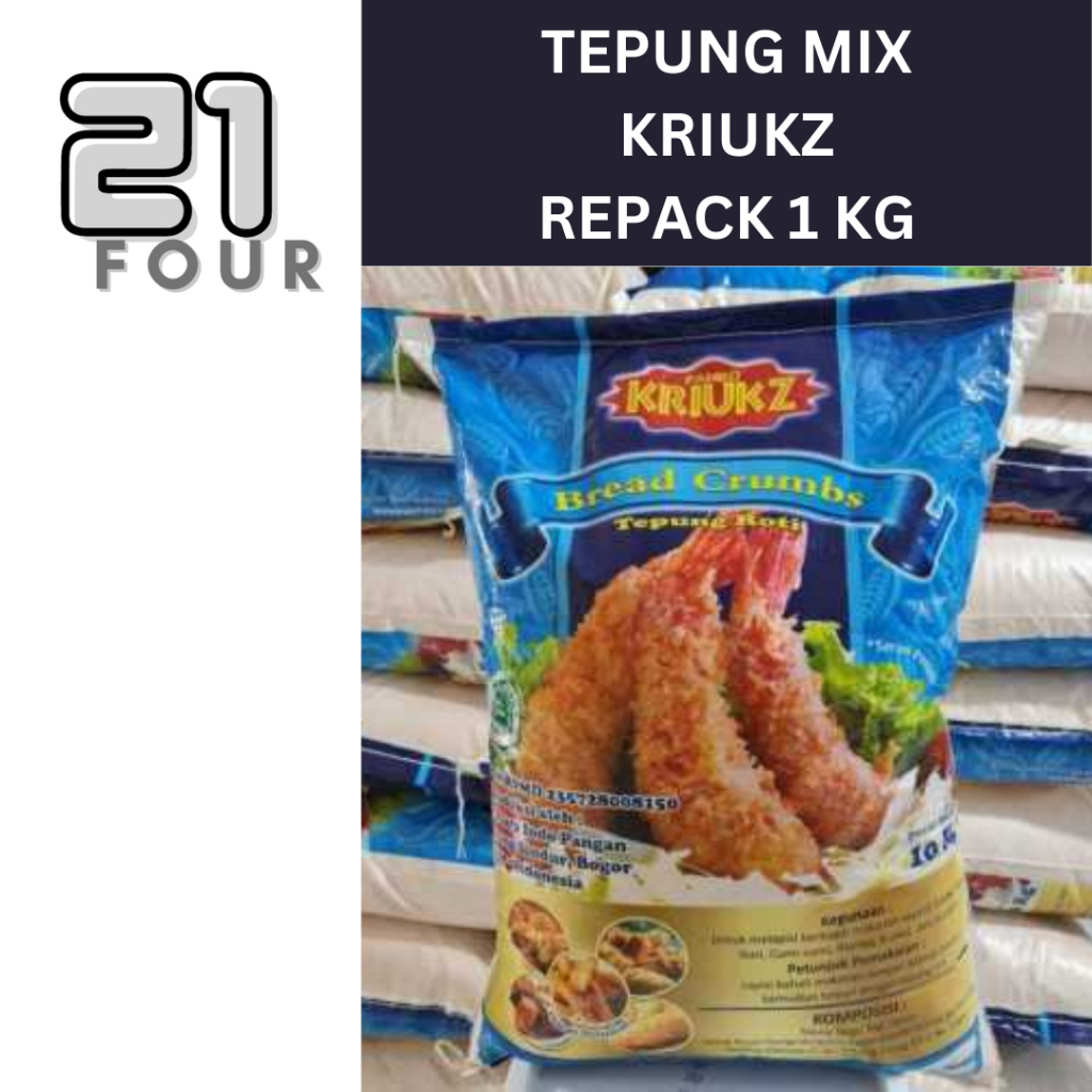 

Tepung Roti Mix Kriukz Repack 1Kg