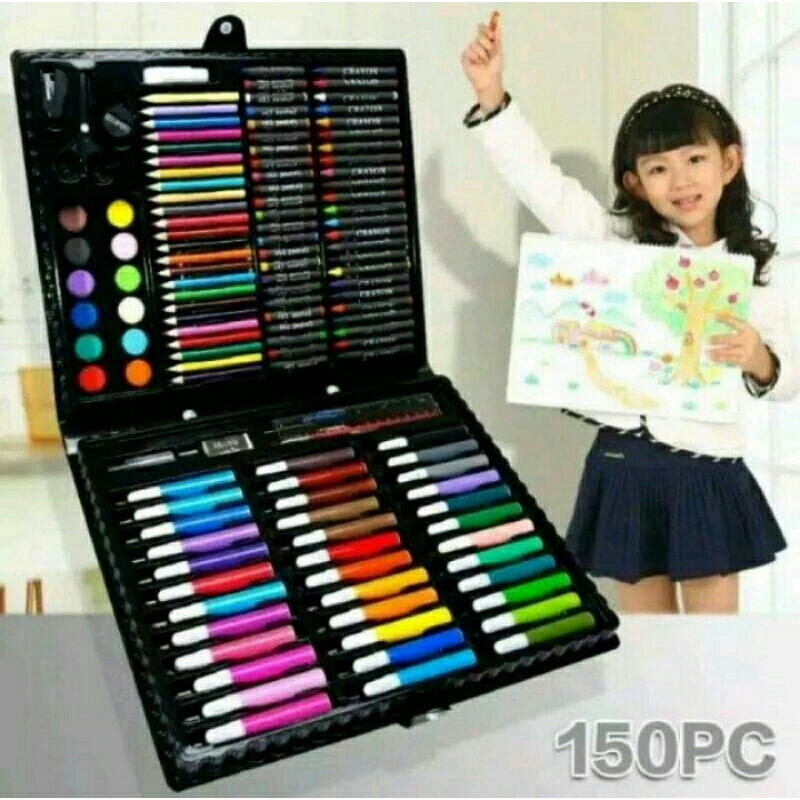 

CRAYON MEWARNAI ANAK 150 PCS