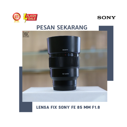 LENSA FIX SONY FE 85MM F1.8