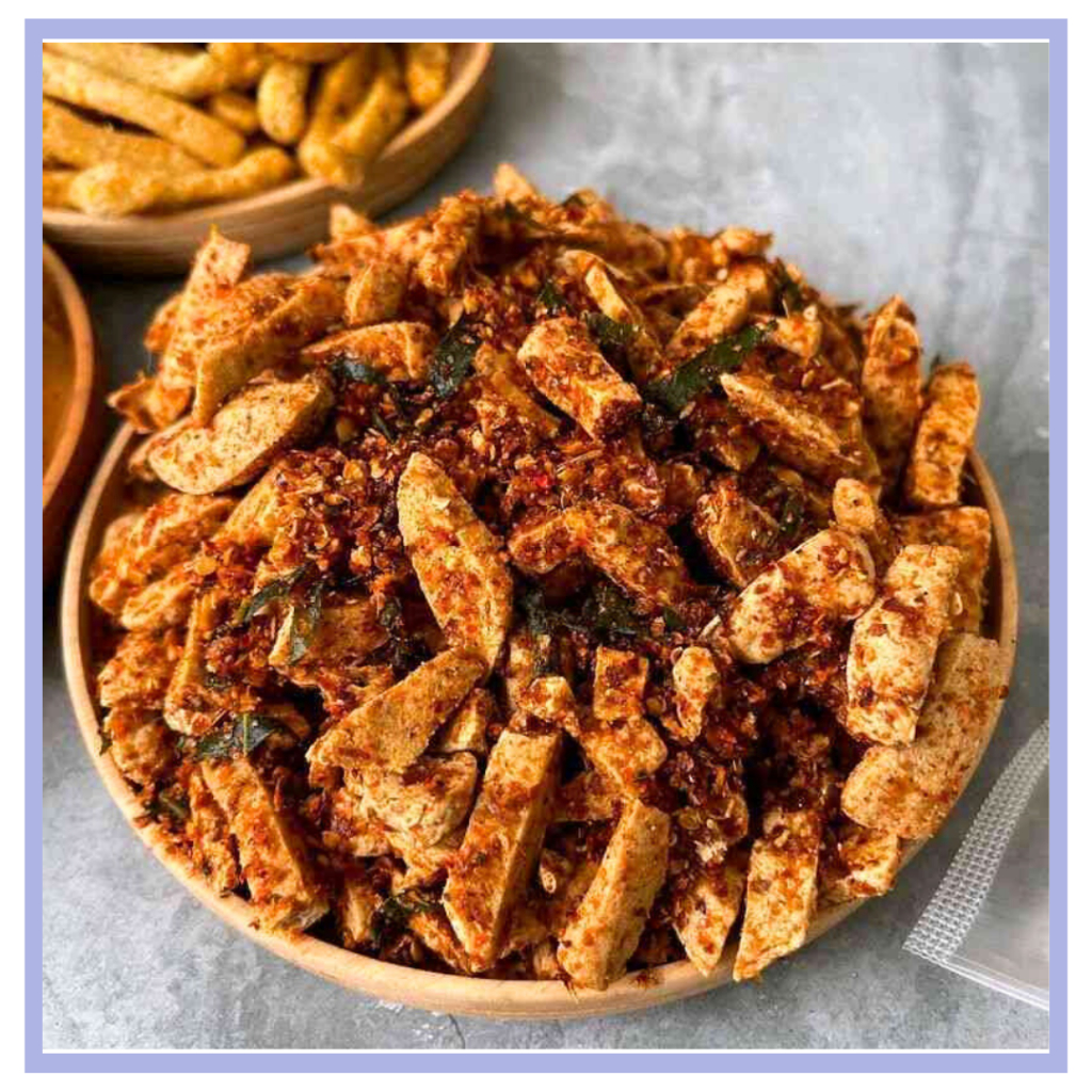 

❤️ Albani ❤️ Stik Basreng Pedas Kemasan 250 gr - Snack Kiloan - Bakso Goreng - Basreng Enak Gurih dan Renyah