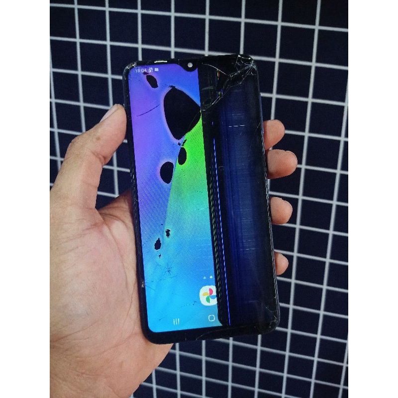 Samsung M10 minus lcd mesin normal