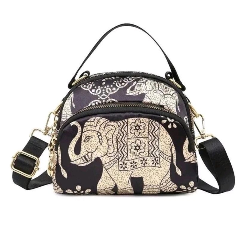 NEW TAS SELEMPANG CHIBAO 2207#MOTIF GAJAH