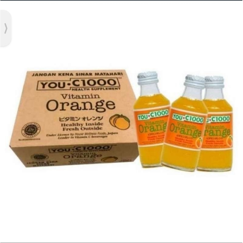 

You C Orange / C1000 Botol 1 Dus x 30