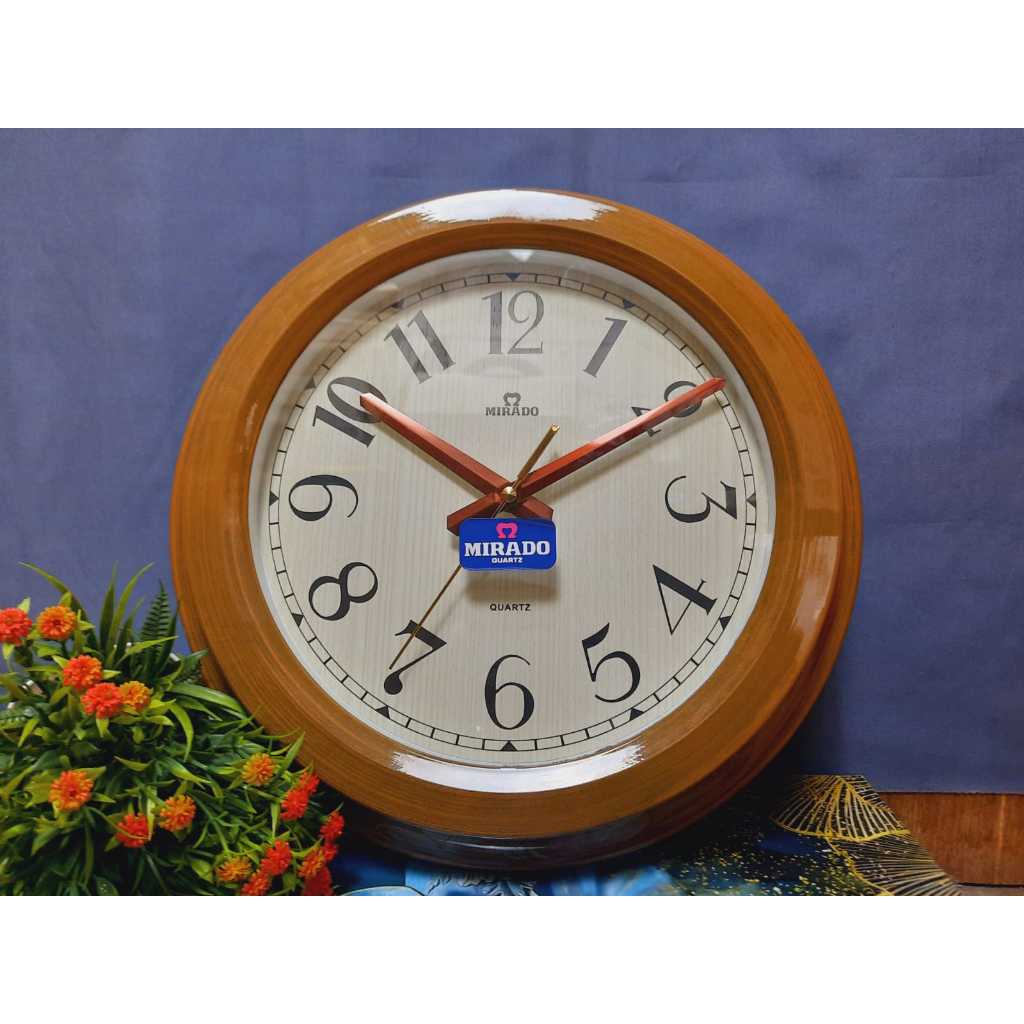 JAM DINDING MIRADO 8532 ORIGINAL/DEKORASI DINDING/HIASAN DINDING/JAM MIRADO TERBARU/
