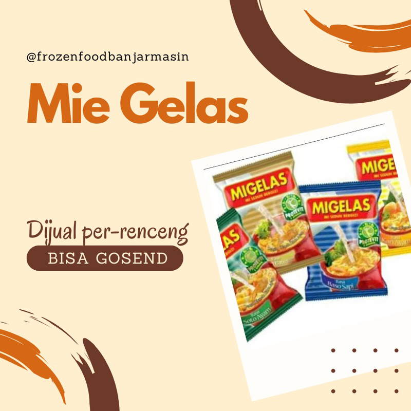 

Mie Gelas 1 Renceng