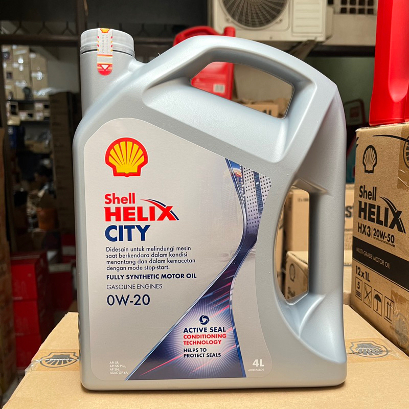 Oli Shell Helix City 0W-20 4 Liter