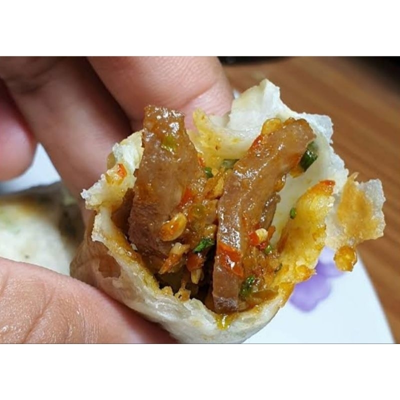 

Cireng mini Isi Bakso Pedas (kemasan Frozen)/Cireng Bakso Termurah/ Cireng Bakso Pedas(Isi 7Pcs)