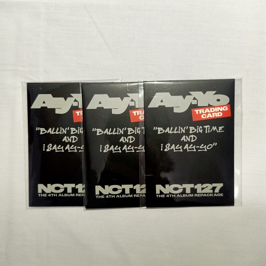 TRADING CARD AY-YO HAECHAN DOYOUNG YUTA JUNGWOO