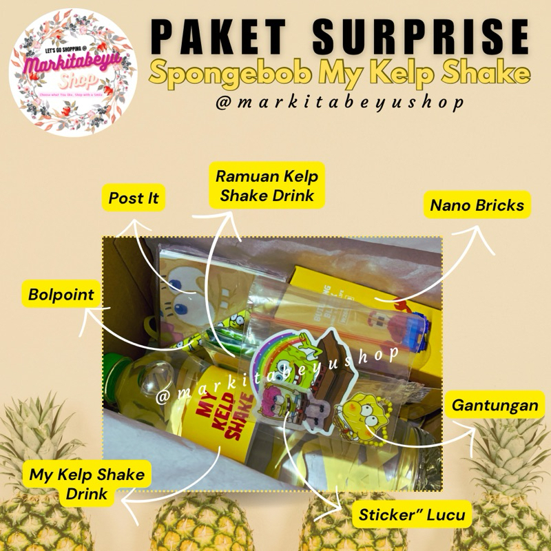 

Spongebob Kelp Shake ✨Paket Surprise✨
