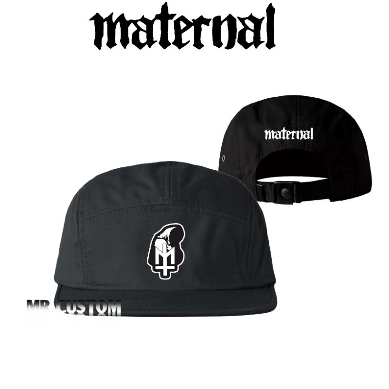 Topi 5 Panel Maternal New Logo - Topi Five Panel Maternal Pria Dan Wanita