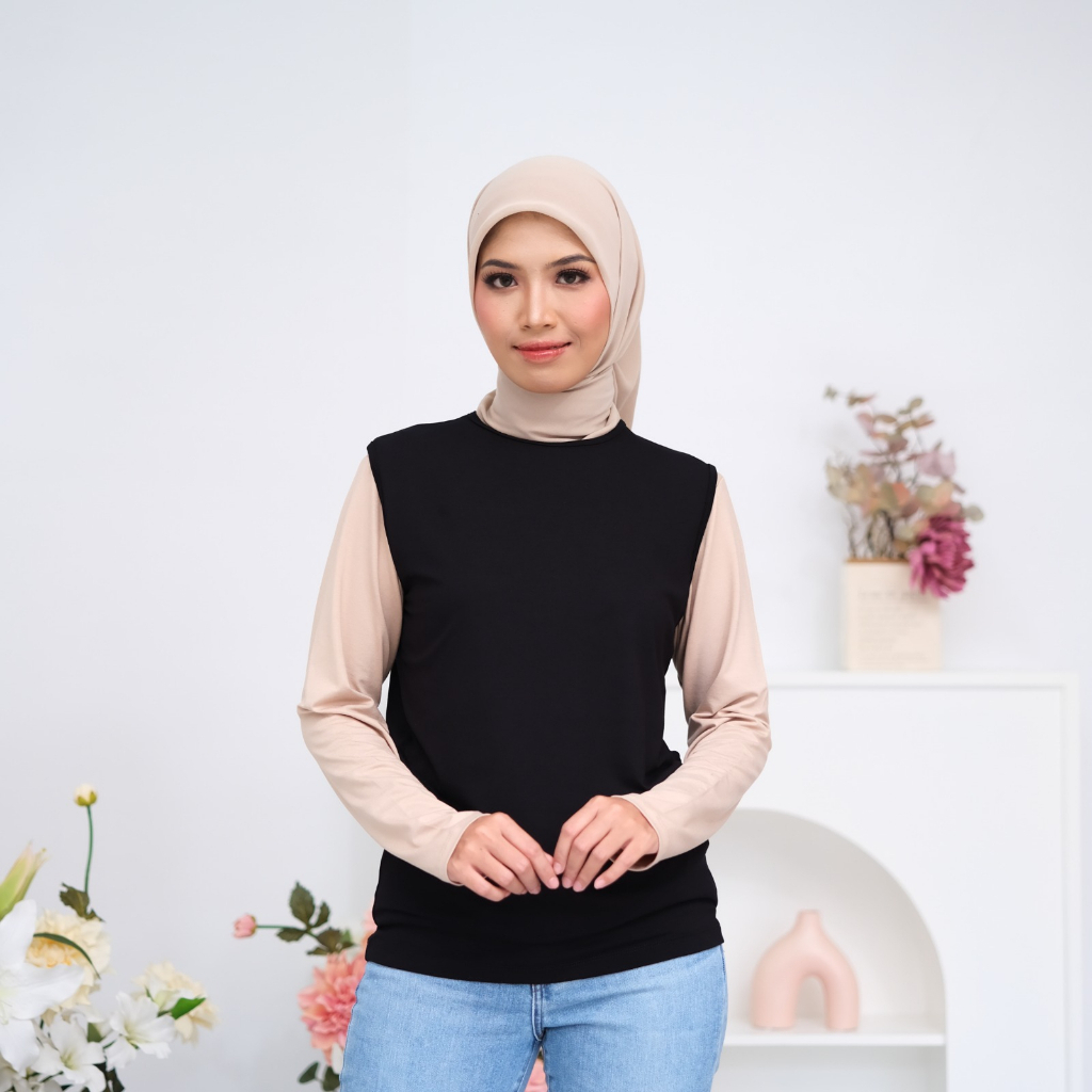 Zoya Blouse Inner Agnia Manset Baju Tanpa Lengan