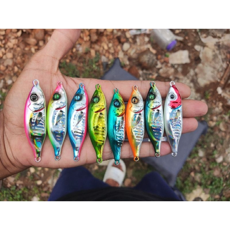 JAWJIG | lure metal jig copy Little Jack 06 GID perut | 30 gram 40 gram 60 gram 80 gram