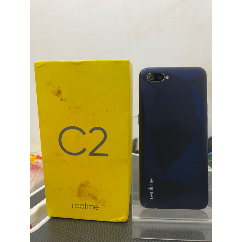 REALME C2 BEKAS 3/32 HP SECOND BEKAS FULLSET