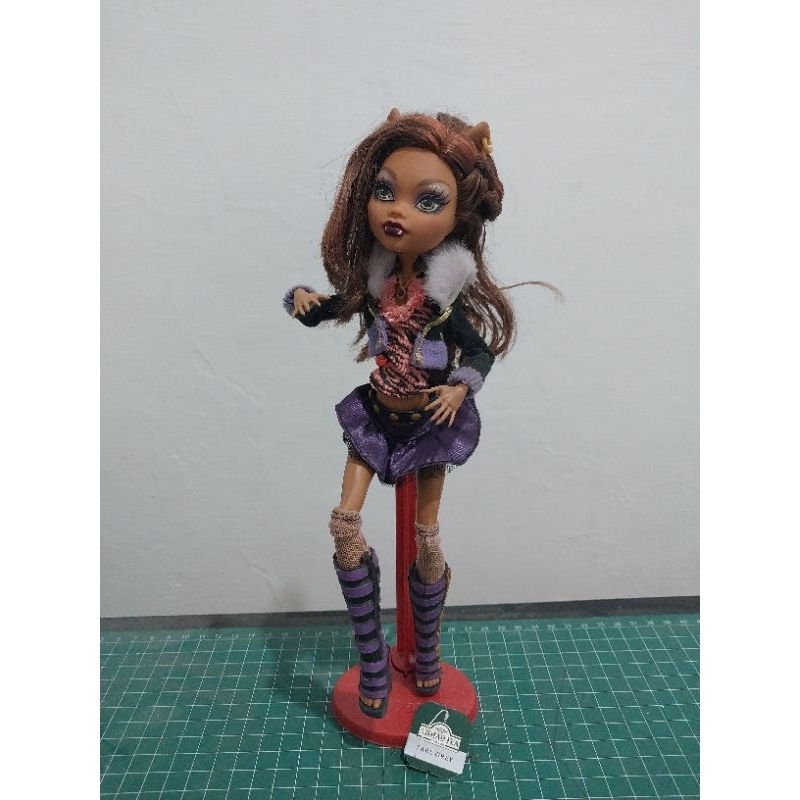 Monster High Clawdeen Wolf Doll First Edition Original