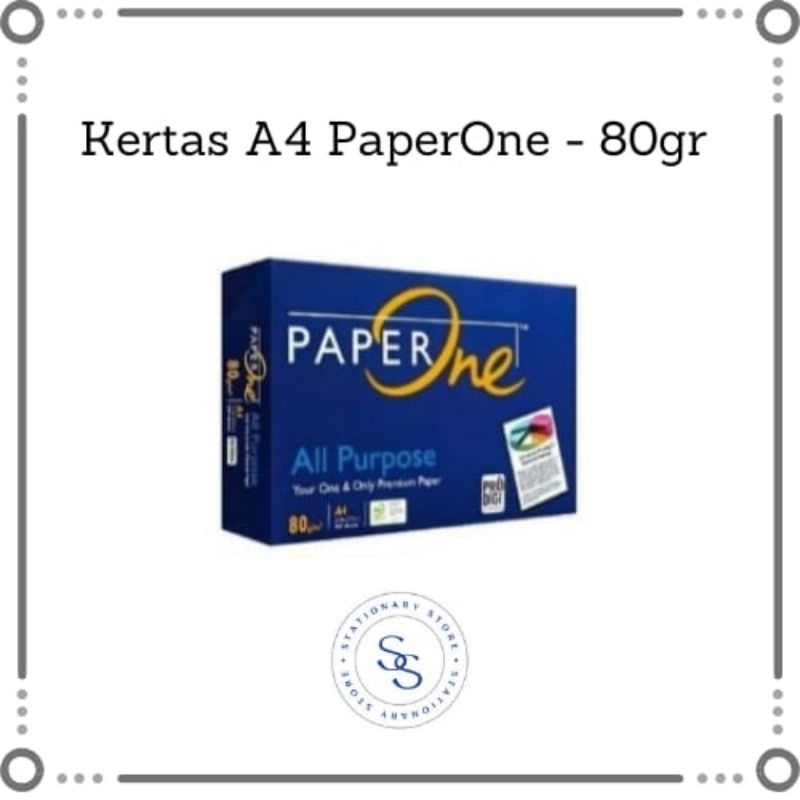 

Kertas HVS A4 80gr - Paper One