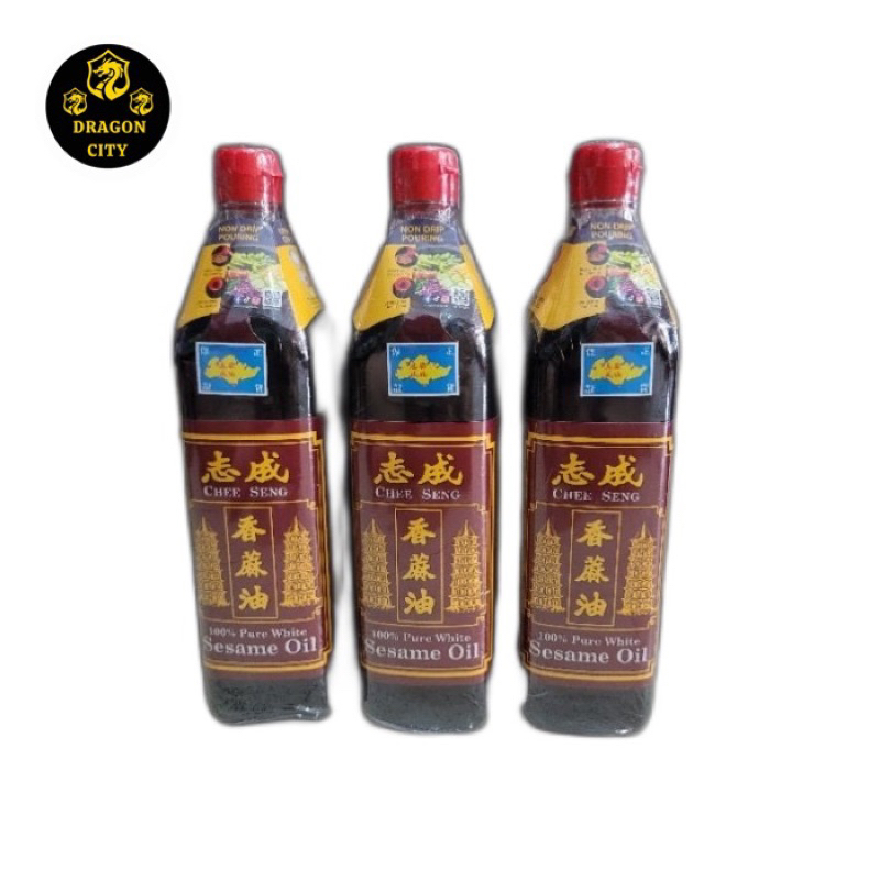 

Minyak Wijen / Pure White Sesame Oil Chee Seng Pagoda 750 mL exp 2026 terbaru