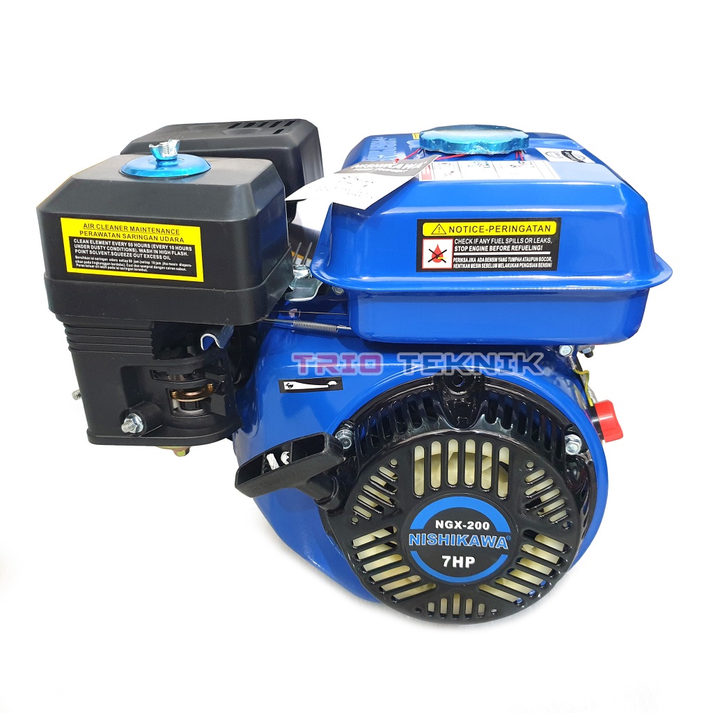Mesin Penggerak Bensin 7 HP Nishikawa GX 200