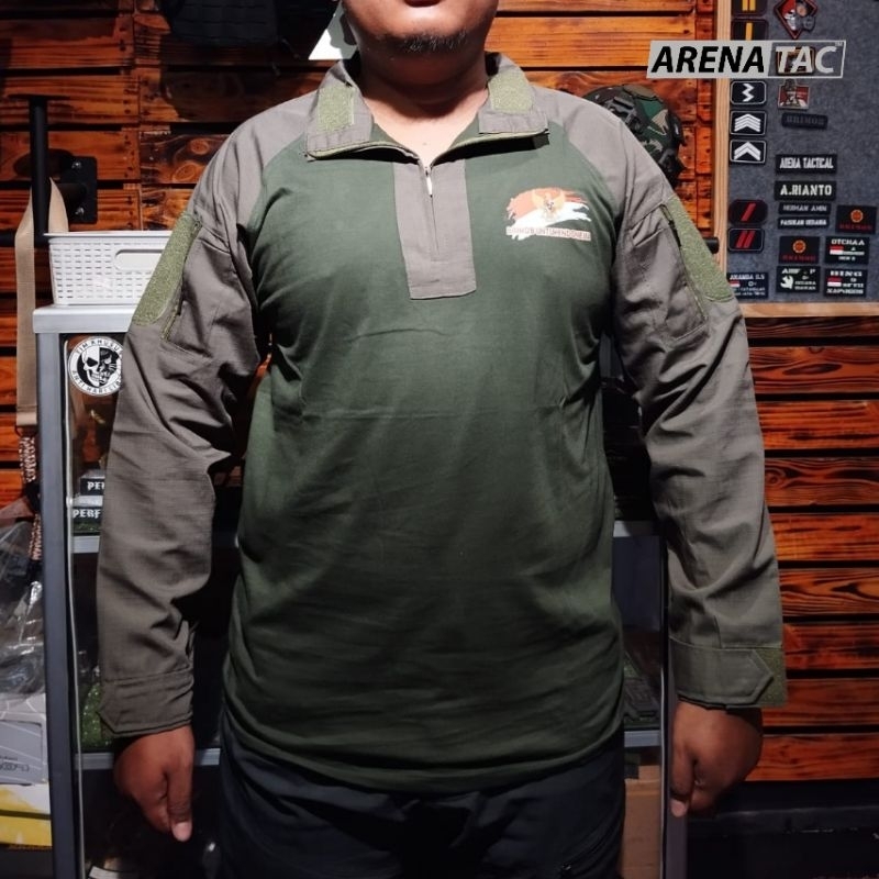 Arenatac - BDU Combat Brimob Model Jatah Lengan Panjang Tactical