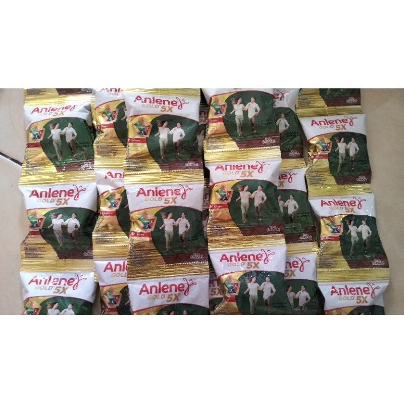 

SUSU ANLENE SACHET GOLD COKELAT 25 GRAM X 10 PCS || ANLENE GOLD COKELAT SACHET