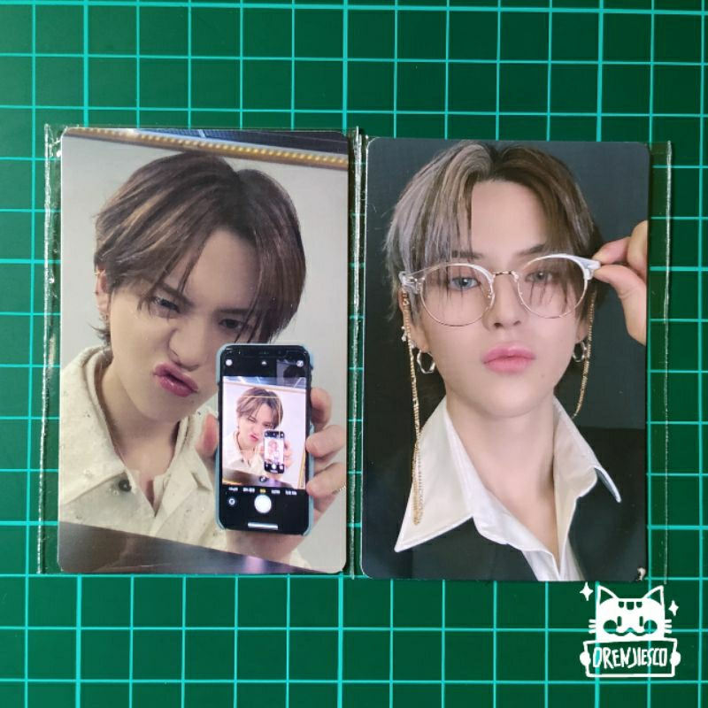 TREASURE YOSHI REBOOT YG SELECT YGS YGSELECT YG TAG MIRROR SELFIE SELCA KACAMATA PC PHOTOCARD