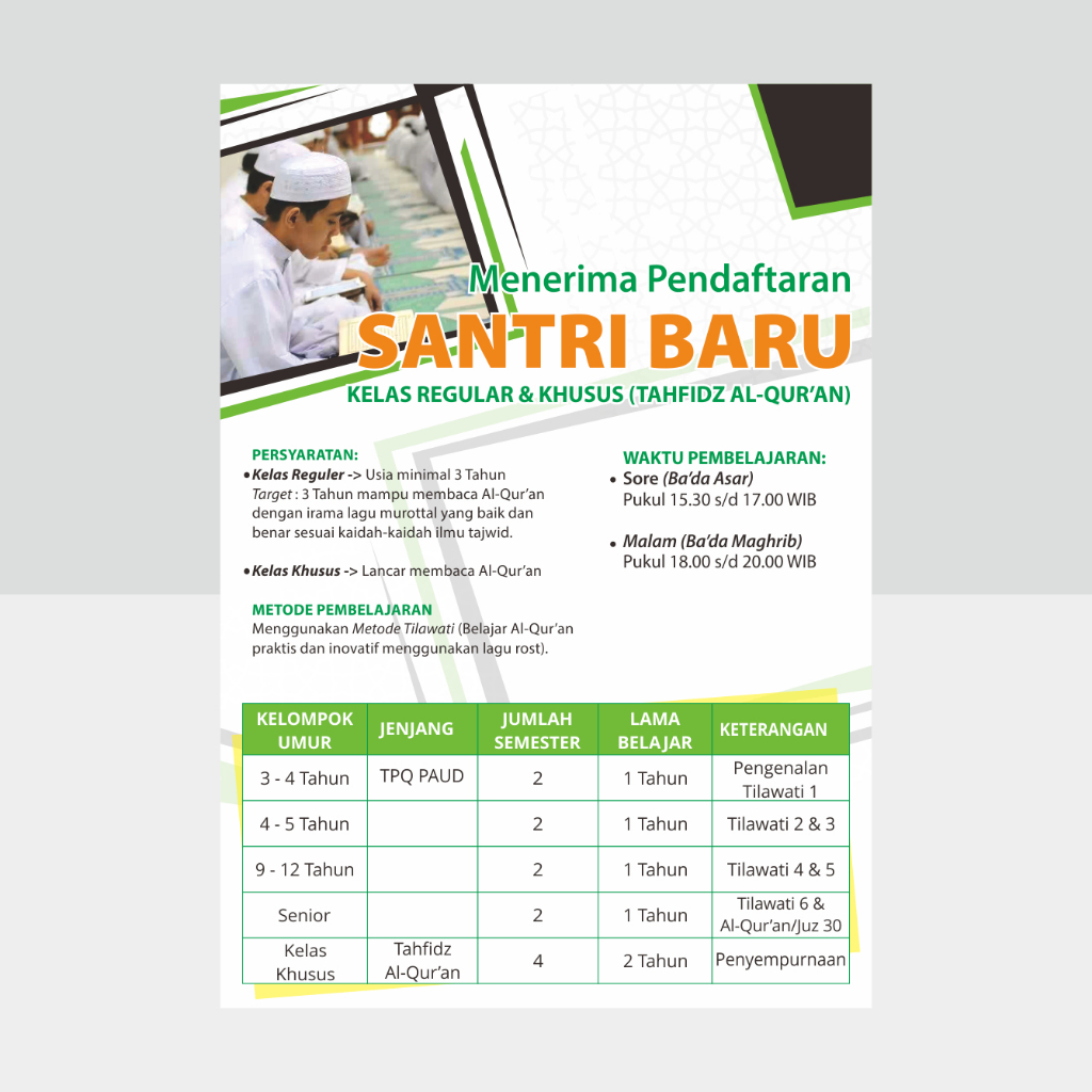 

CUSTOM BROSUR FLYER A5 BERWARNA FULL COLOR 1 SISI