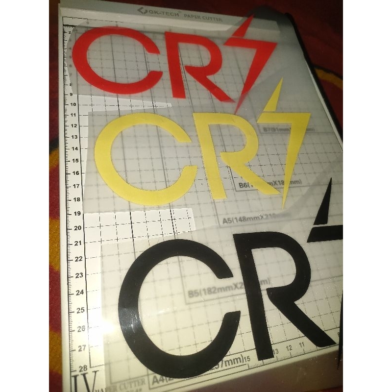 

Sablon DTF CR7