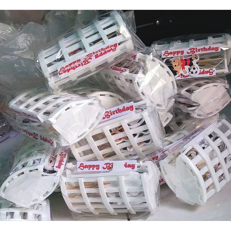 Hiasan kue ultah gawang bola dekorasi kue pemain bola gawang bola tim sepak bola