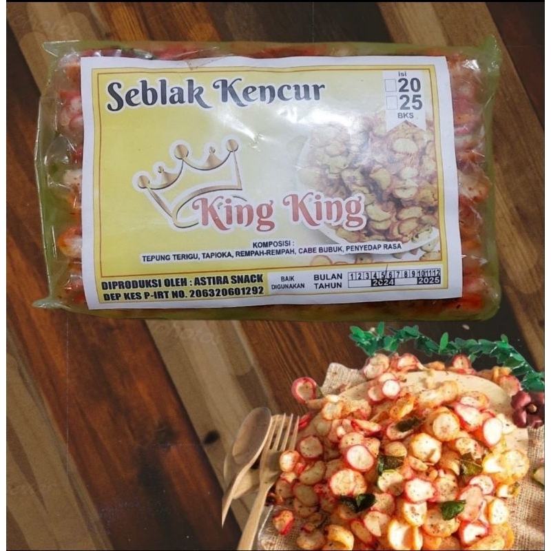 

SEBLAK KENCUR RENYAH PERPACK ISI 20 PCS