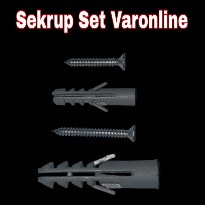 Sekrup Set atau Paku Beton isi 20pcs