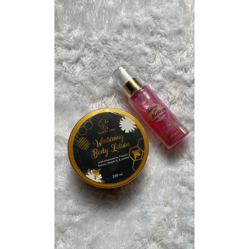 hb syahila care  250 ml + body serum syahila care