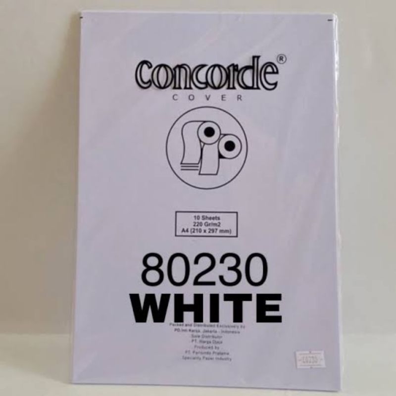 

Kertas Concorde A4 220gsm (isi 10 lembar)