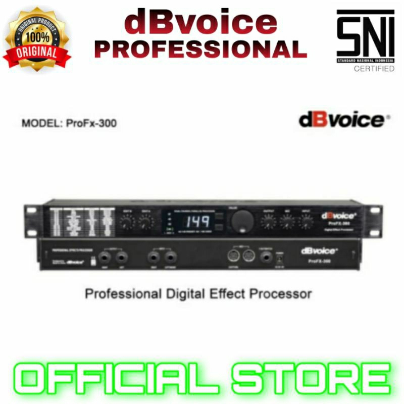 efek vokal original db voice pro fx 300 effect vokal original