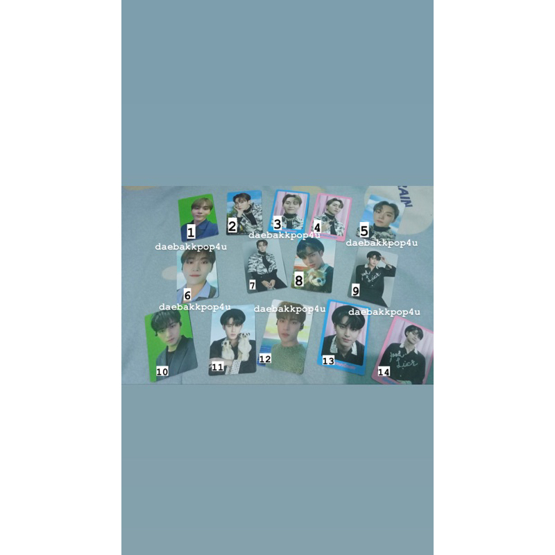 READY STOCK PC DICON 2022 SEVENTEEN MINGYU SEUNGKWAN