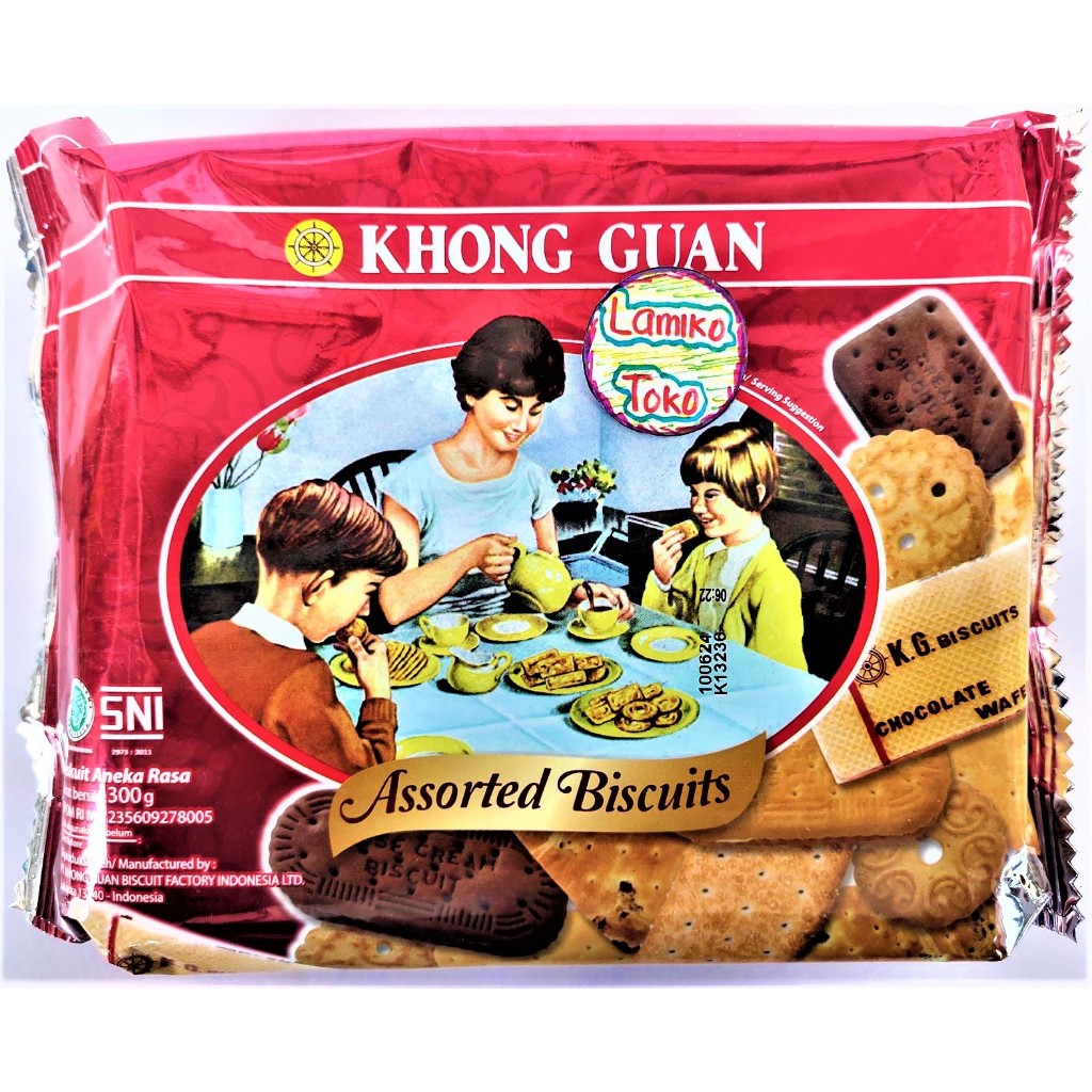 

KHONG GUAN ASSORTED BISCUITS 300GR KHONG GUAN MERAH PACK