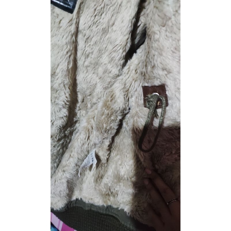 jaket winter wanita/jaket coat sherpa