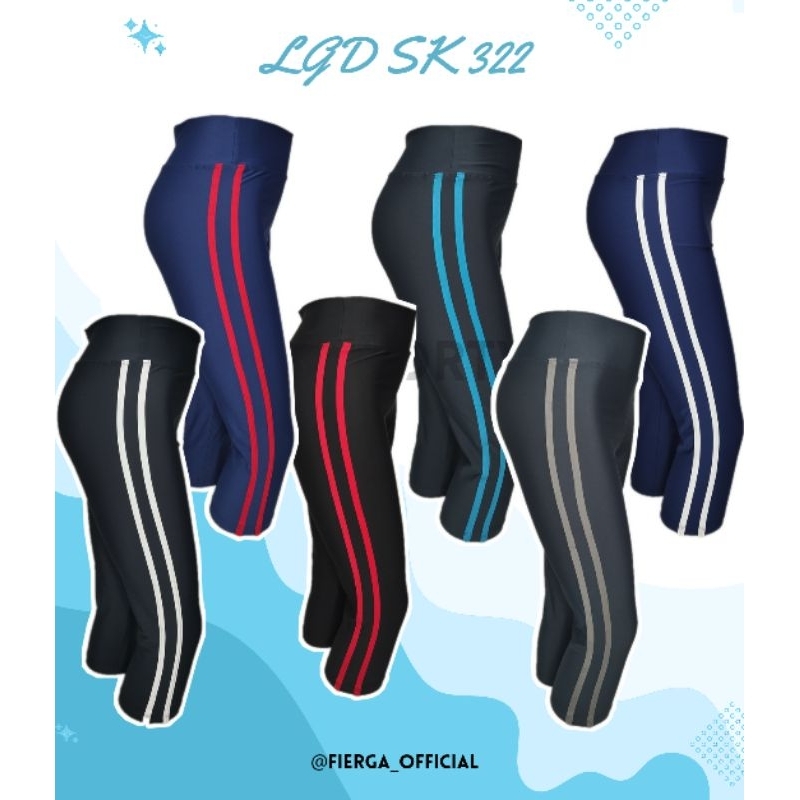 FIERGA Celana Legging wanita (LGD SK 322)