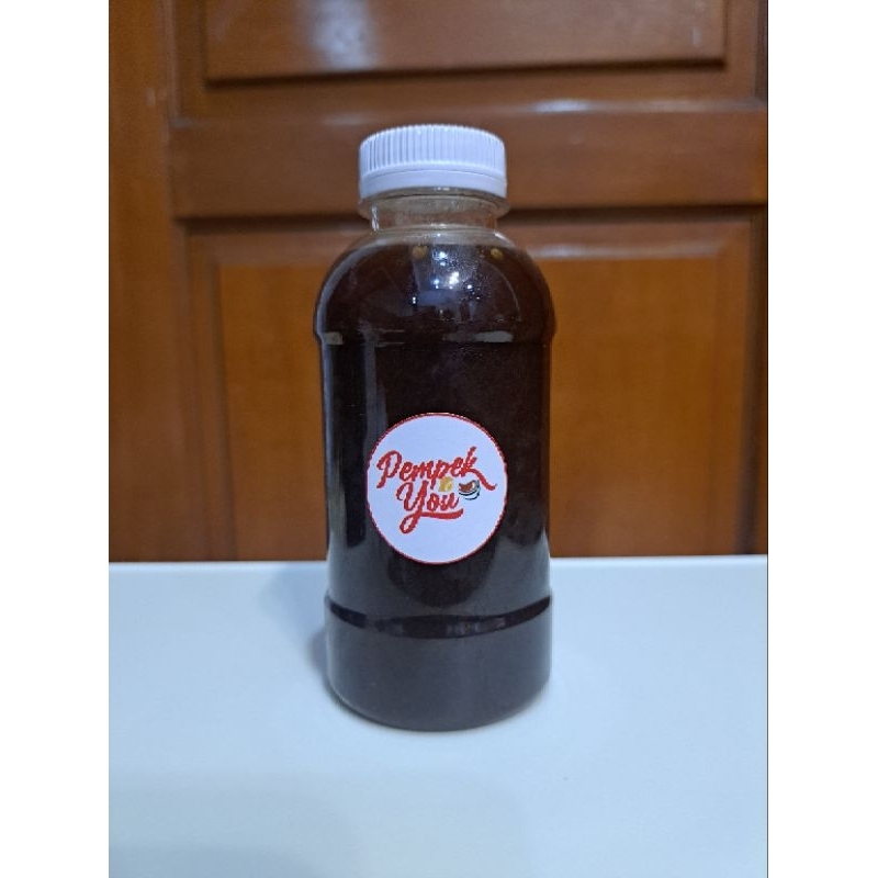 

extra cuko pempek asli gula merah bathok