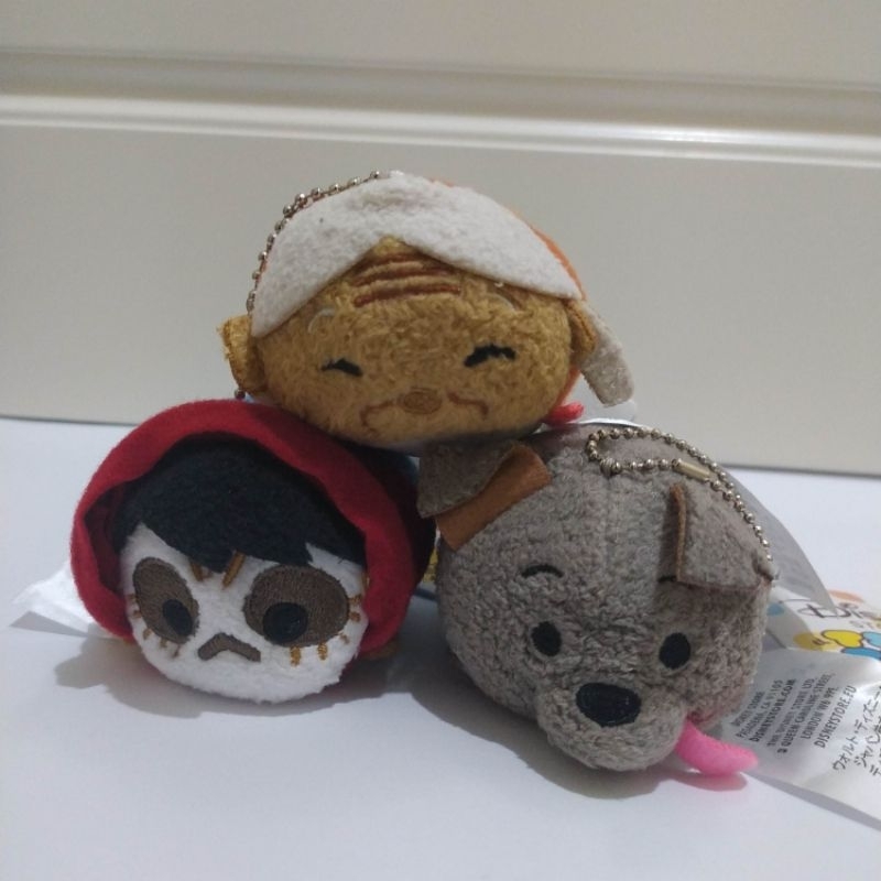 Coco Miguel Dante Mama Coco Tsum tsum Disney Store Plush New Tag