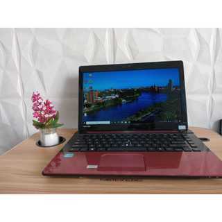 laptop toshiba c40-a merah no minus