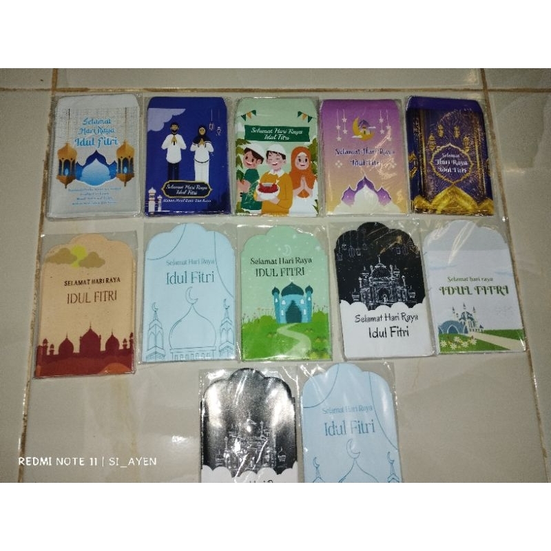 

50pcs amplop medium (5pack)