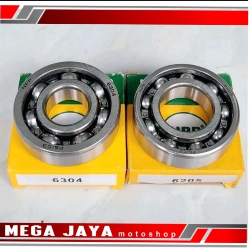 LAHER LAKER BEARING KRUK AS STANG SEHER RX KING RXS 6205 6304 ORIGINAL NPP