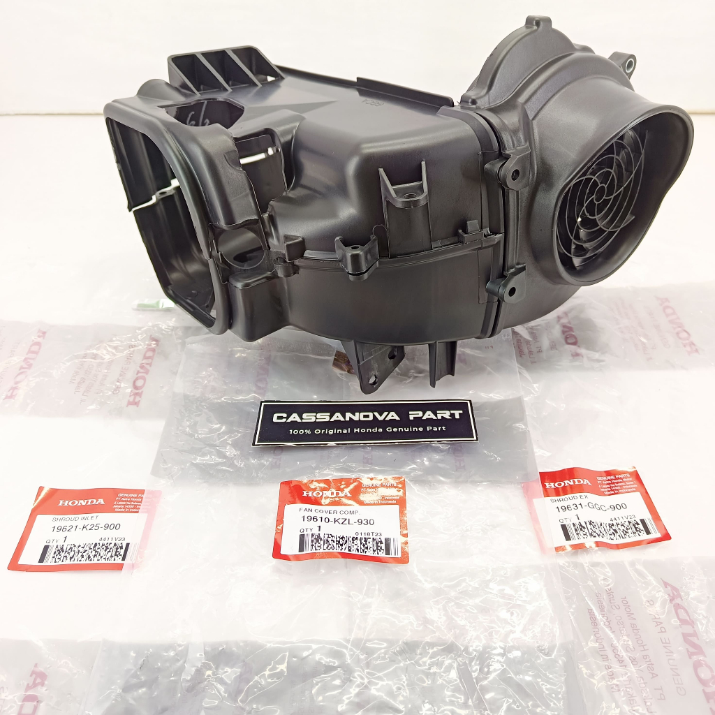 Cover Mesin Beat Fi Cover Mesin Atas Bawah Tutup Kipas Beat Fi Tutup Mesin Shroud Mesin Beat Origina