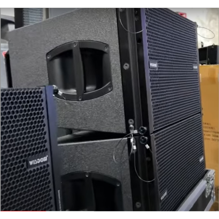 (JUAL 1 hardcase = 2 BUAH) Speaker Wisdom RX112 / RX 112 Neo Speaker Line Array Pasif Original HARDCASE