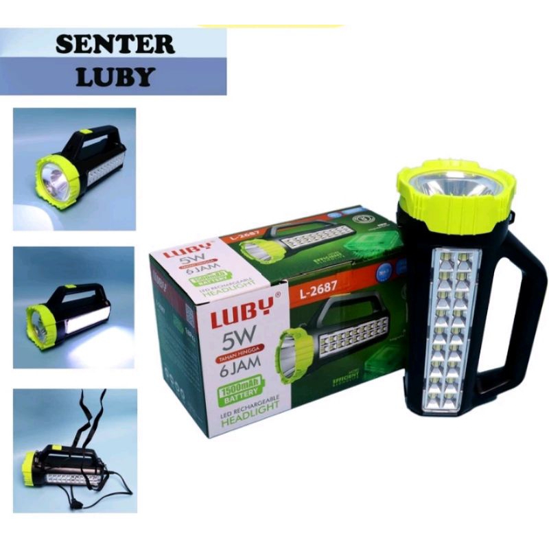 Senter LED dan Lampu Emergency  - Senter LED Murah - Senter LED Isi ulang -  Senter LED Super terang