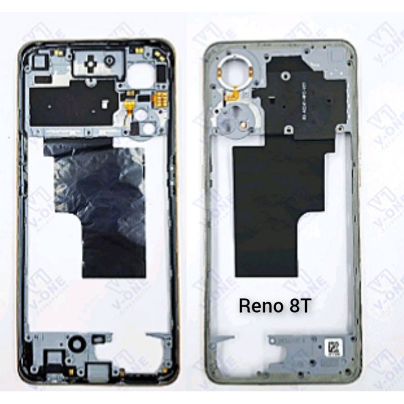 BEZZEL TULANG MESIN OPPO RENO 8T