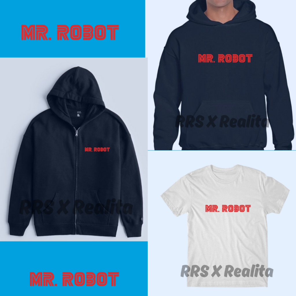 JAKET HOODIE PROGRAMMER CODING MR ROBOT / KAOS COMBED 30S POLOS CUSTOM