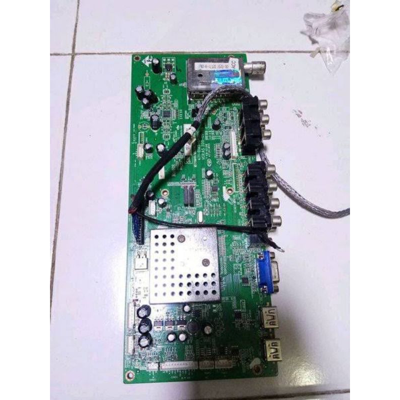 MB MOTHERBOARD MAINBOARD MESIN TV POLYTRON PLM 32B70